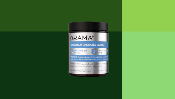 ORAMA® COLOSTRUM CHEWABLE 1500MG