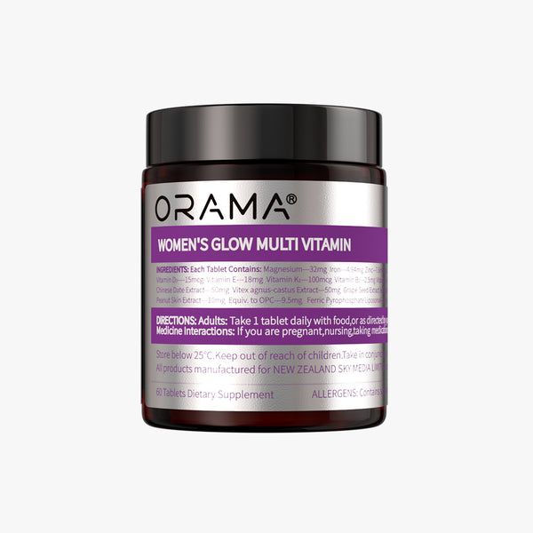 ORAMA WOMEN'S GLOW MULTI VITAMIN 60 Tablets