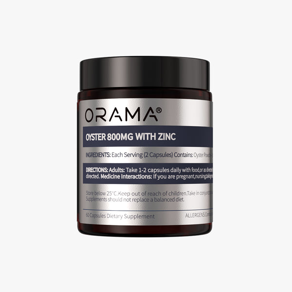 ORAMA OYSTER 800MG WITH ZINC 60 Capsules