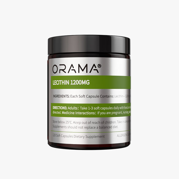 ORAMA LECITHIN 1200MG 120 Soft Capsules