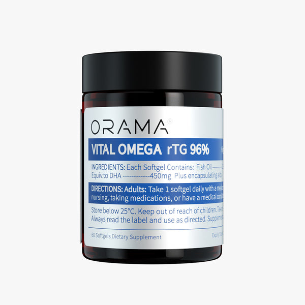 ORAMA VITAL OMEGA rTG 96% 60 Softgels